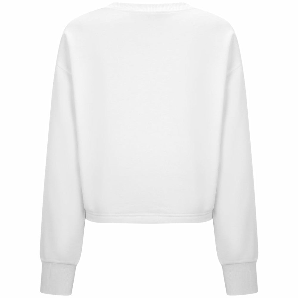 Toronto Blue Jays Levelwear Women's Judd Cornerstone Cropped Sweatshirt - White - MLB Online