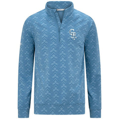 Colorado Rockies Levelwear Chameleon Quarter-Zip Pullover - Blue - MLB on Sale
