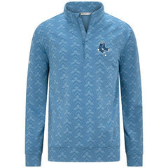 Boston Red Sox Levelwear Chameleon Quarter-Zip Pullover - Blue - MLB on Sale