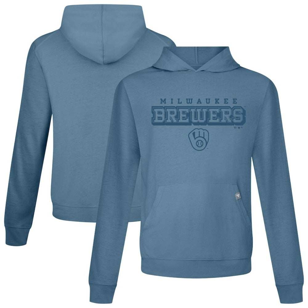 Milwaukee Brewers Levelwear Relay Hoodie - Blue - MLB Online