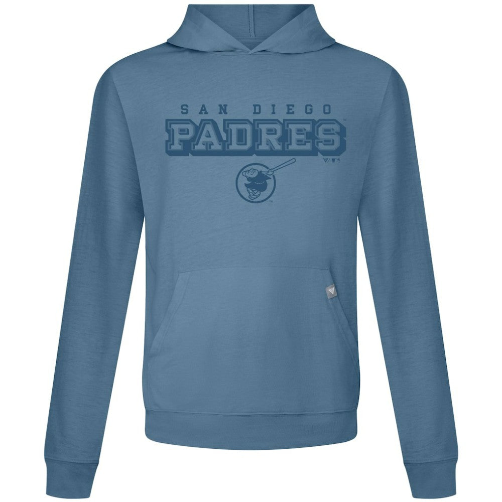 San Diego Padres Levelwear Relay Hoodie - Blue - MLB Lifestyle