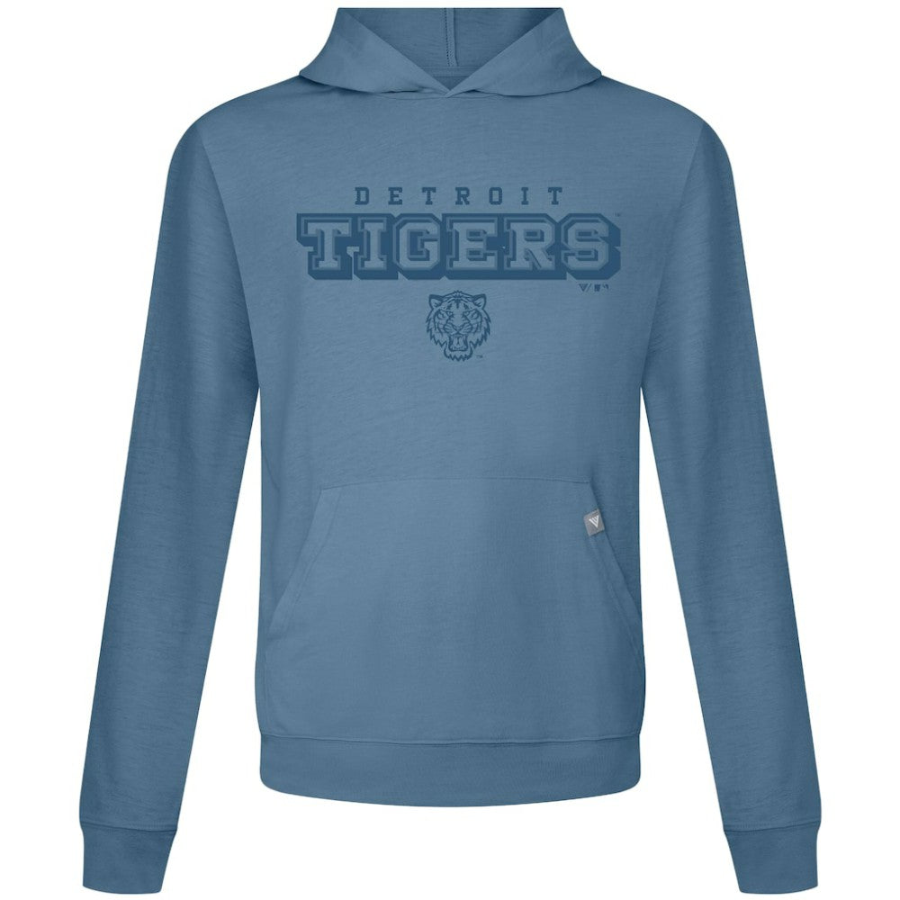 Detroit Tigers Levelwear Relay Hoodie - Blue - MLB Lifestyle