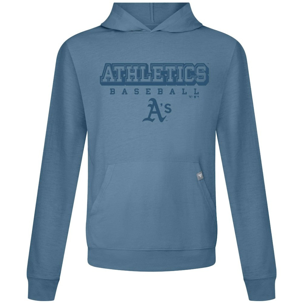 Athletics Levelwear Relay Hoodie - Blue - MLB Lifestyle