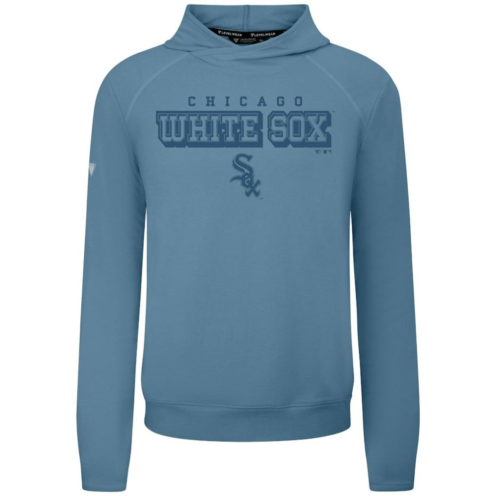 Chicago White Sox Levelwear Mandate Tri-Blend Hoodie - Blue - MLB Discount