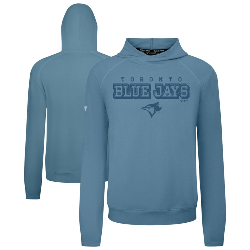 Toronto Blue Jays Levelwear Mandate Tri-Blend Hoodie - Blue - MLB Sale