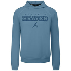 Atlanta Braves Levelwear Mandate Tri-Blend Hoodie - Blue - MLB on Sale