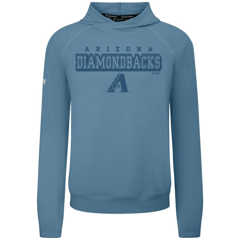 Arizona Diamondbacks Levelwear Mandate Tri-Blend Hoodie - Blue - MLB Sale