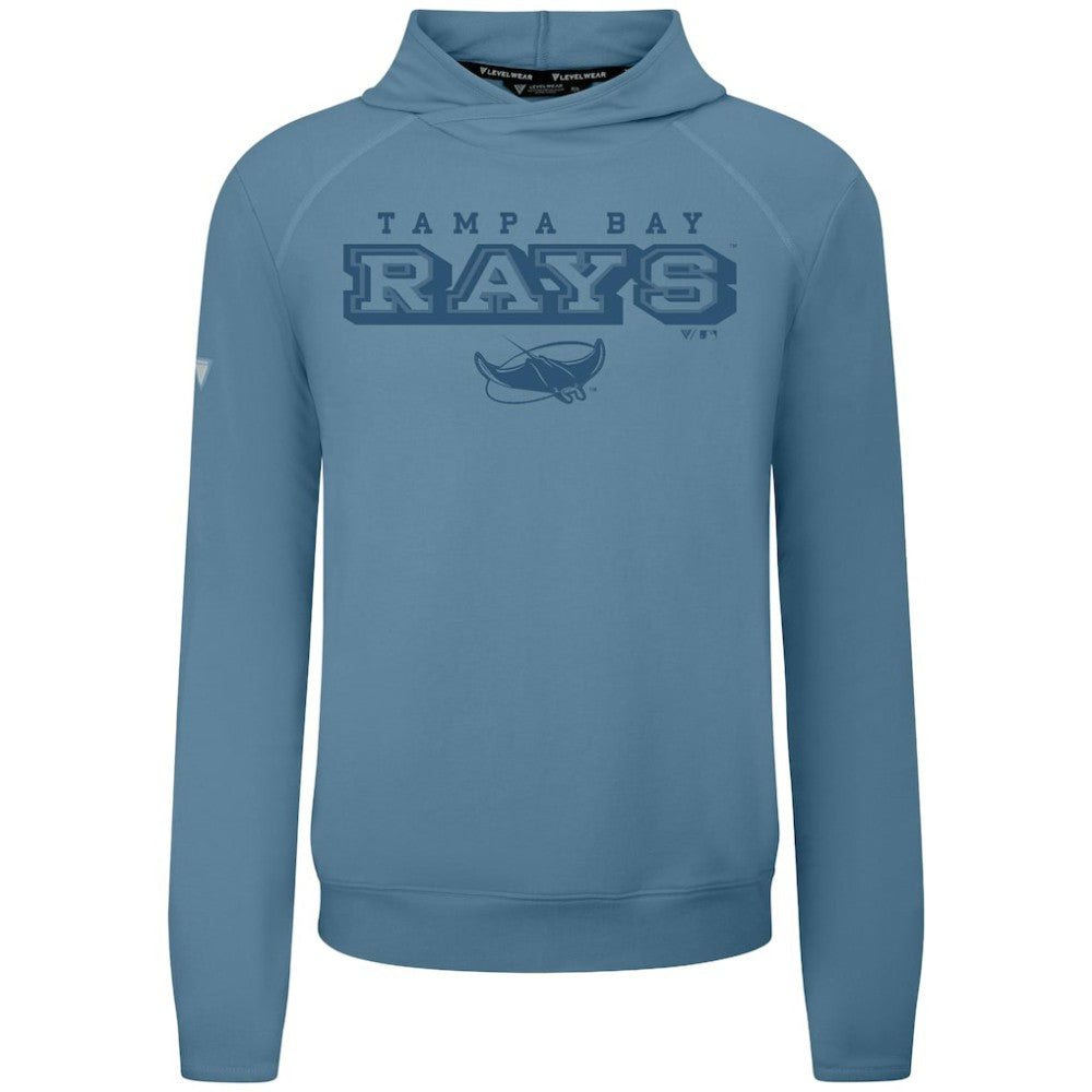 Tampa Bay Rays Levelwear Mandate Tri-Blend Hoodie - Blue - MLB Online