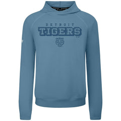 Detroit Tigers Levelwear Mandate Tri-Blend Hoodie - Blue - MLB Lifestyle