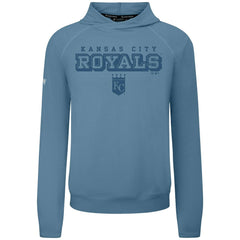 Kansas City Royals Levelwear Mandate Tri-Blend Hoodie - Blue - MLB Lifestyle
