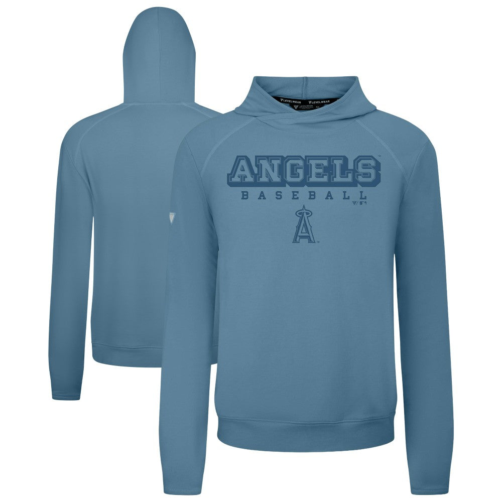 Los Angeles Angels Levelwear Mandate Tri-Blend Hoodie - Blue - MLB Online