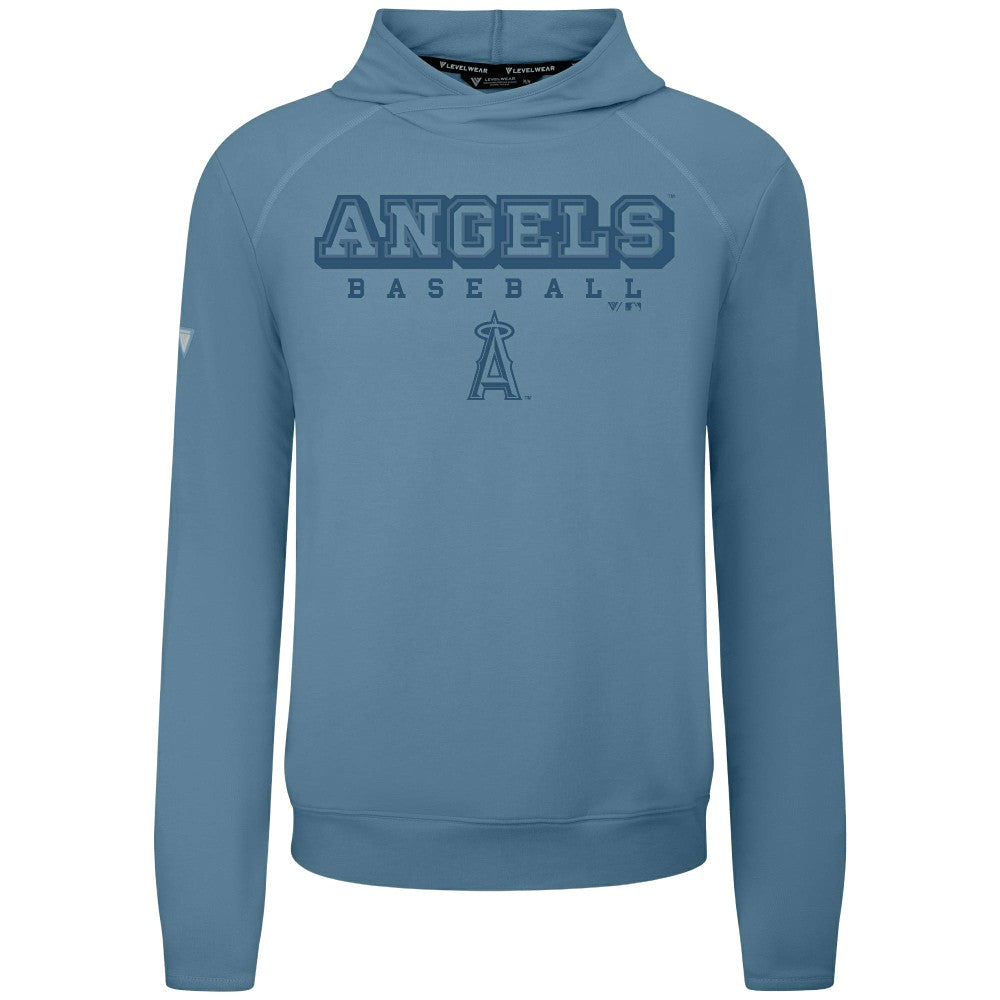 Los Angeles Angels Levelwear Mandate Tri-Blend Hoodie - Blue - MLB Online