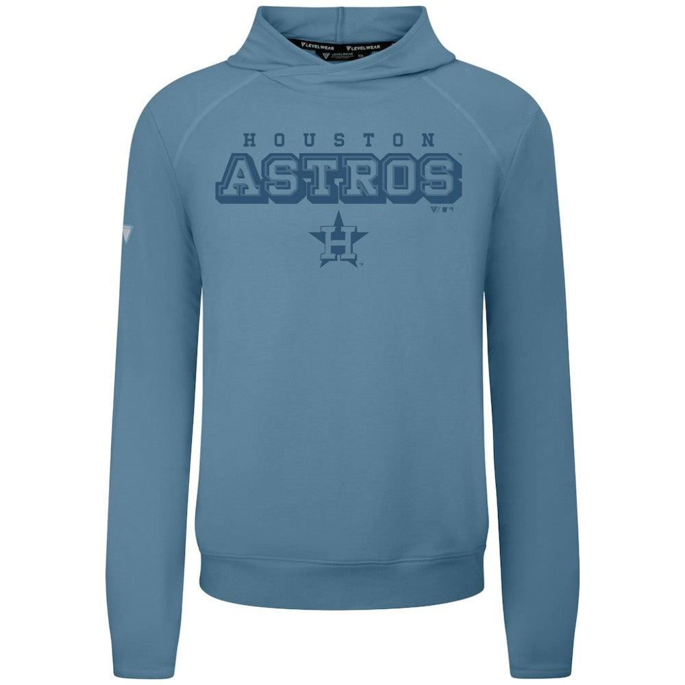 Houston Astros Levelwear Mandate Tri-Blend Hoodie - Blue - MLB Sale