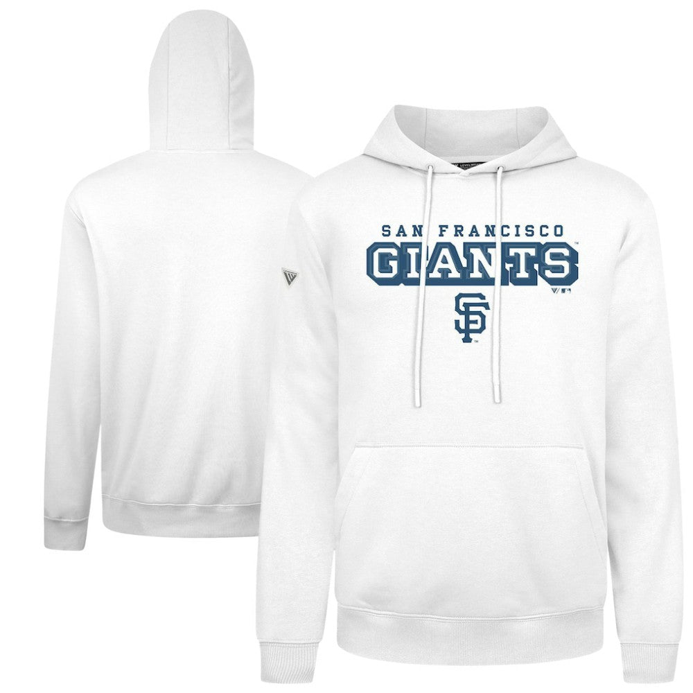 San Francisco Giants Levelwear Podium Hoodie - White - MLB Discount