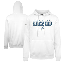 Atlanta Braves Levelwear Podium Hoodie - White - MLB on Sale