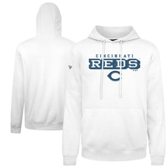 Cincinnati Reds Levelwear Podium Hoodie - White - MLB Sale