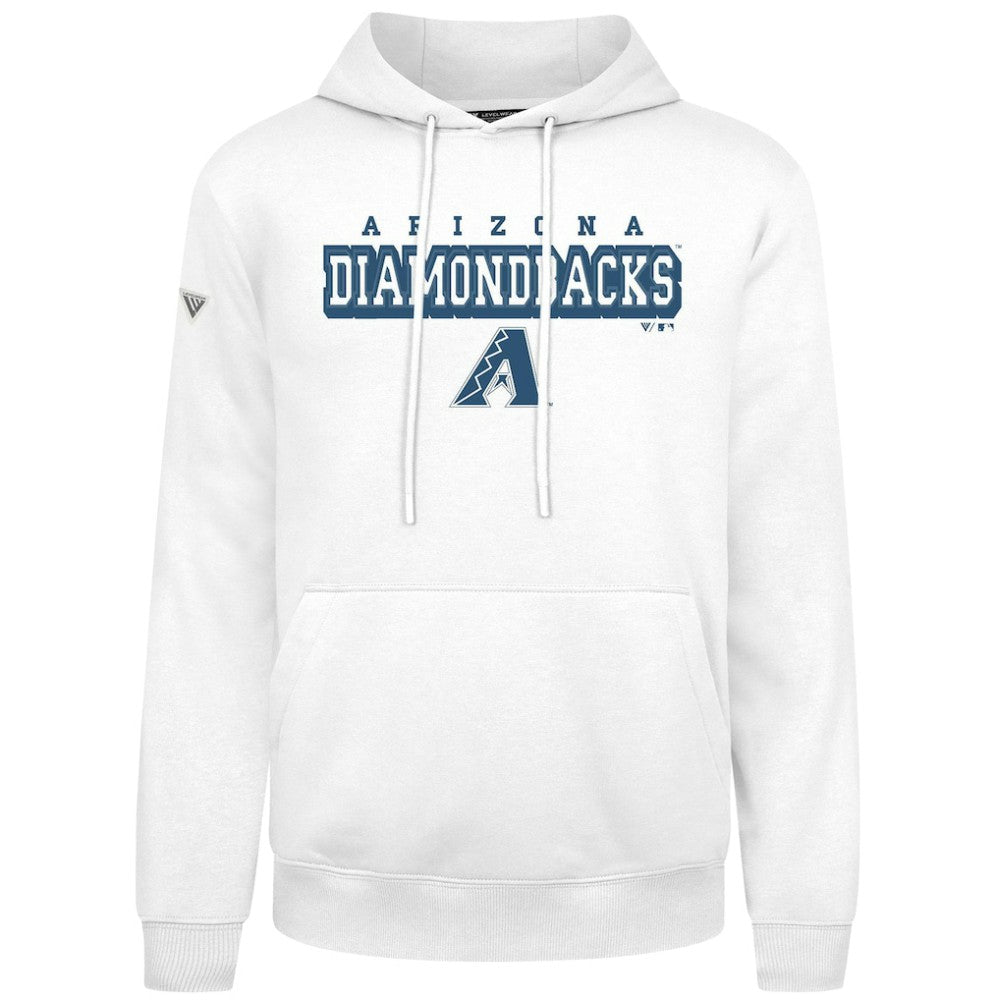 Arizona Diamondbacks Levelwear Podium Hoodie - White - MLB on Sale