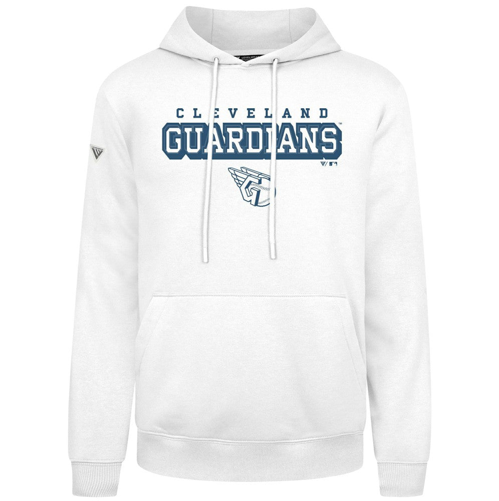 Cleveland Guardians Levelwear Podium Hoodie - White - MLB Online