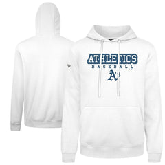 Athletics Levelwear Podium Hoodie - White - MLB on Sale