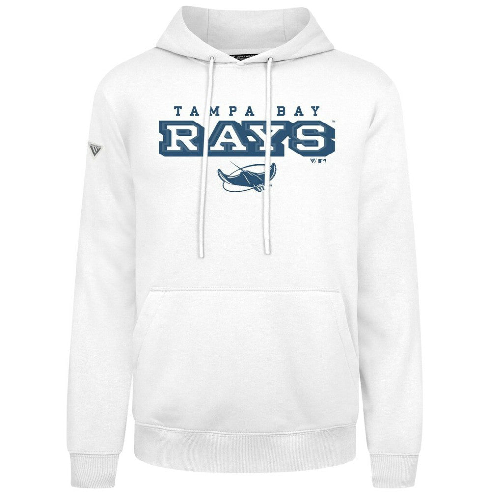 Tampa Bay Rays Levelwear Podium Hoodie - White - MLB Sale
