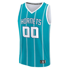 Charlotte Hornets Fast Break Custom Jersey Icon Edition Teal | Fanatics