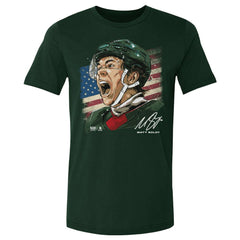 Matthew Boldy US Men's Hockey 500 Level Flag T-Shirt - Green - NHL 203959021