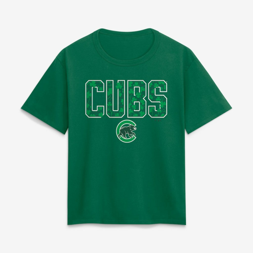 Chicago Cubs Women's St. Patty's T-Shirt - Green - MLB Online
