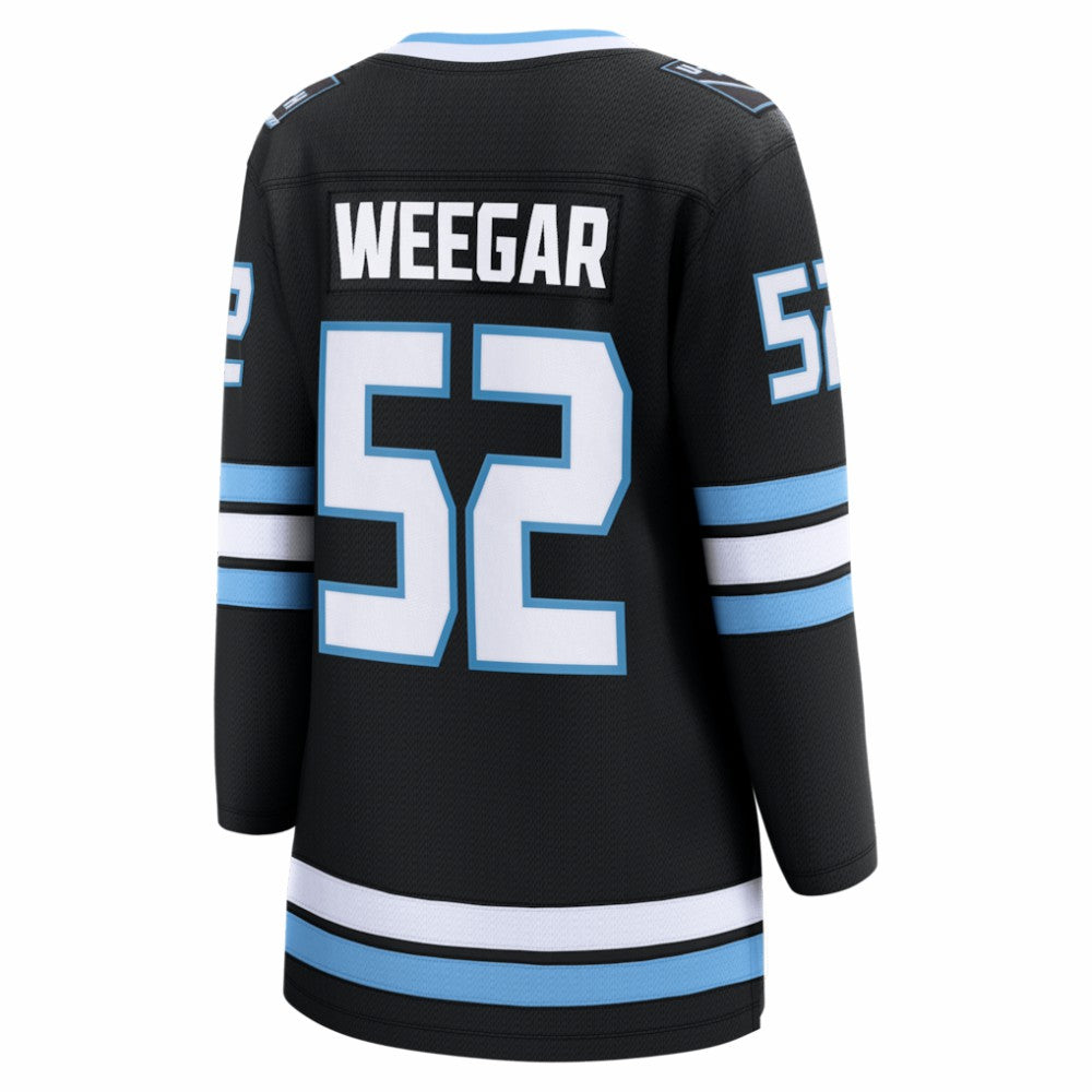 MacKenzie Weegar Utah Mammoth Fanatics Women's Home Breakaway Jersey - Black - NHL 203969160