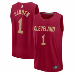 James Harden Cleveland Cavaliers Fast Break Replica Jersey for sale Icon Editi- Wine | Fanatics discount