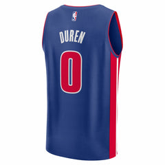 Jalen Duren Detroit Pistons Fast Break Replica Jersey for sale Icon Editi- Blue | Fanatics