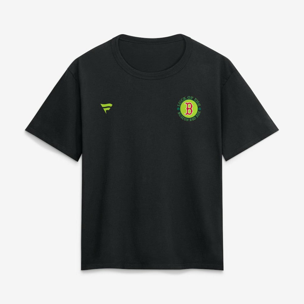 Boston Red Sox Women's Beware of the Green Monster T-Shirt - Black - MLB Discount