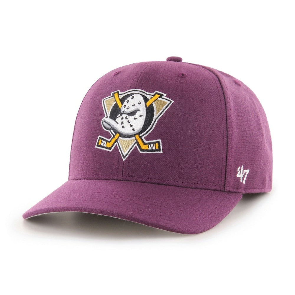 Anaheim Ducks '47 Cold Zone MVP Adjustable Hat - Purple - NHL 203972602