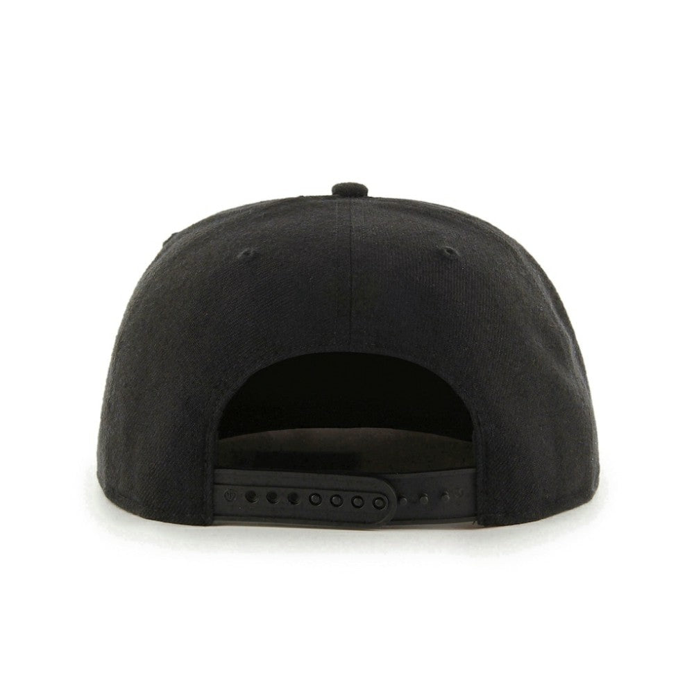 Anaheim Ducks '47 No Shot Captain Snapback Hat - Black - NHL 203972603