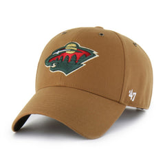 Minnesota Wild Carhartt x '47 MVP Structured Adjustable Hat - Tan - NHL 203972606