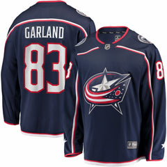 Conor Garland Columbus Blue Jackets Fanatics Home Breakaway Jersey - Navy - NHL 203973204