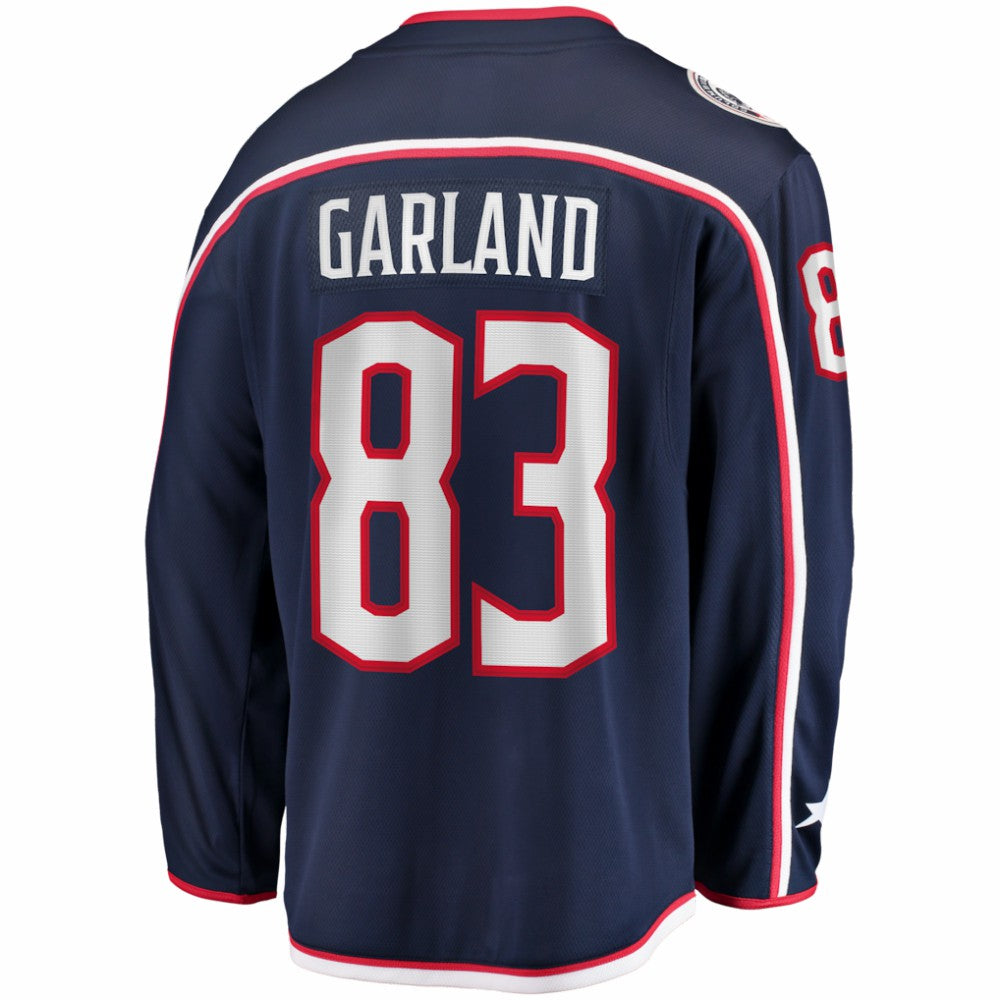 Conor Garland Columbus Blue Jackets Fanatics Home Breakaway Jersey - Navy - NHL 203973204