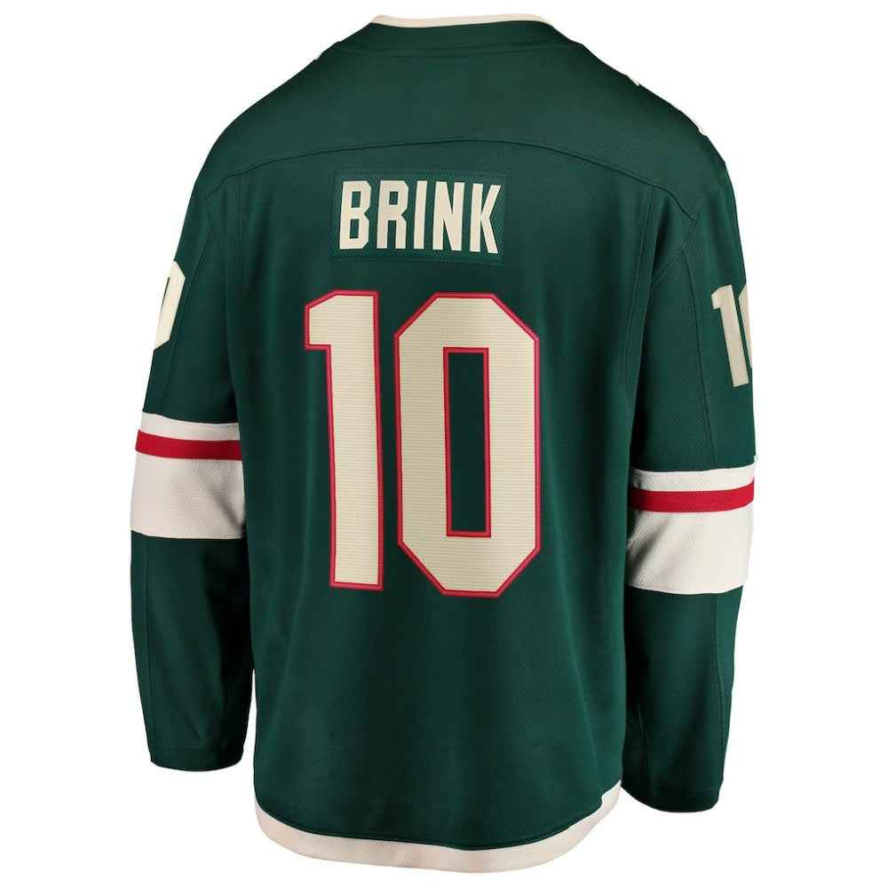 Bobby Brink Minnesota Wild Fanatics Home Breakaway Jersey - Green - NHL 203981535