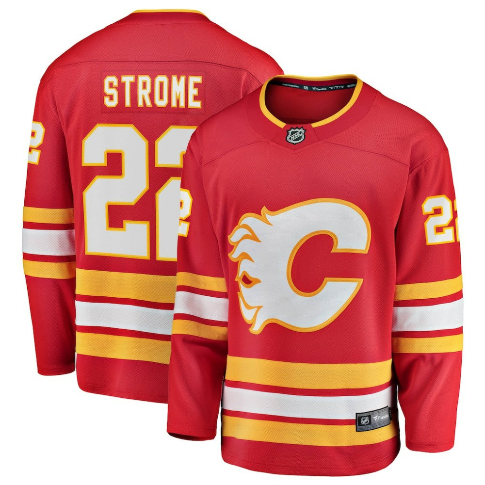 Ryan Strome Calgary Flames Fanatics Home Breakaway Jersey - Red - NHL 203981543