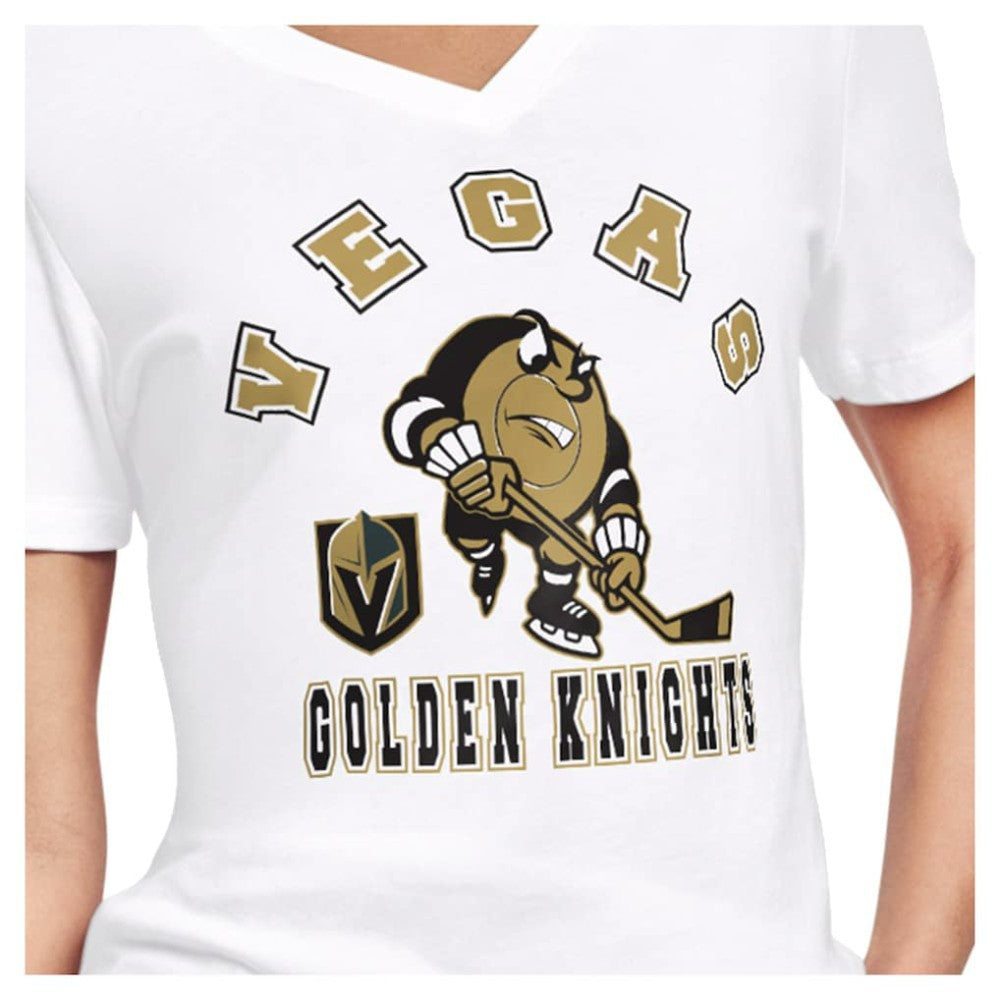 Vegas Golden Knights Starter Women's Tough Puck T-Shirt - White - NHL 203995156