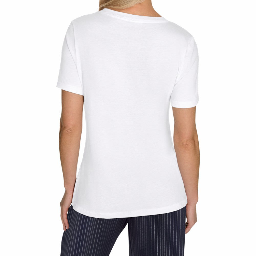 Columbus Blue Jackets Starter Women's Tough Puck T-Shirt - White - NHL 203995168