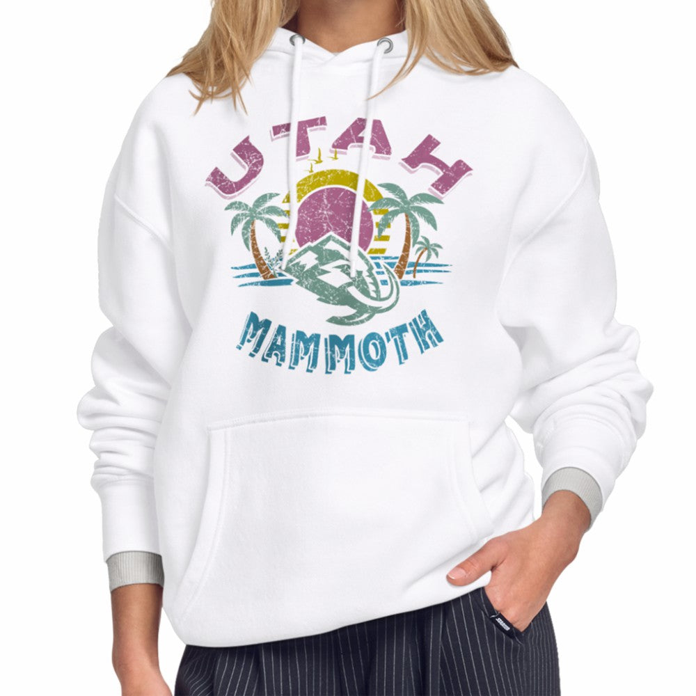 Utah Mammoth Starter Women's Tonal Beach Hoodie - White - NHL 204013664