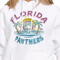 Florida Panthers Starter Women's Tonal Beach Hoodie - White - NHL 204013677