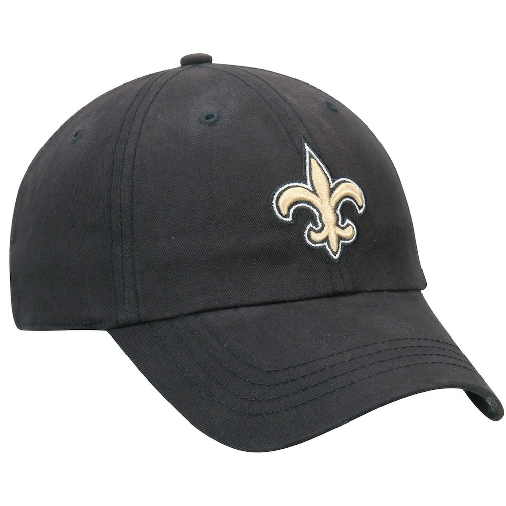 47 brand New Orleans Saints '47 Women's Miata Clean Up Adjustable Hat Black
