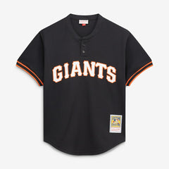 Matt Williams San Francisco Giants Mitchell & Ness Authentic Batting Practice Jersey - Black - Mitchell & Ness Sale