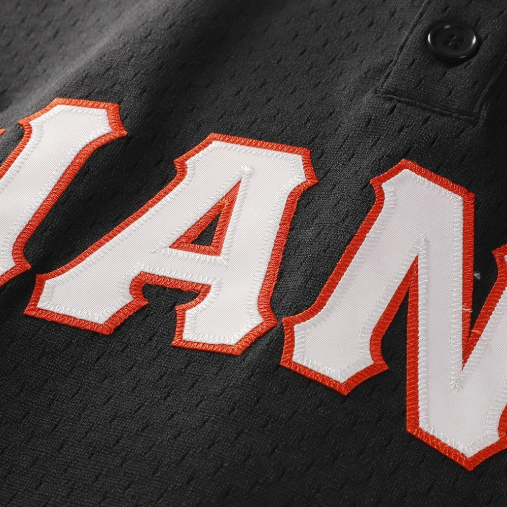 Matt Williams San Francisco Giants Mitchell & Ness Authentic Batting Practice Jersey - Black - Mitchell & Ness Sale