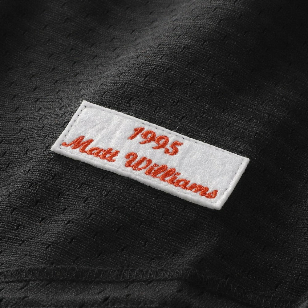 Matt Williams San Francisco Giants Mitchell & Ness Authentic Batting Practice Jersey - Black - Mitchell & Ness Sale