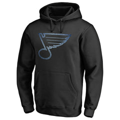 St. Louis Blues Rinkside Pond Hockey Pullover Hoodie - Black - NHL 2229572