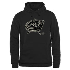 Columbus Blue Jackets Rink Warrior Pullover Hoodie - Black - NHL 2265427