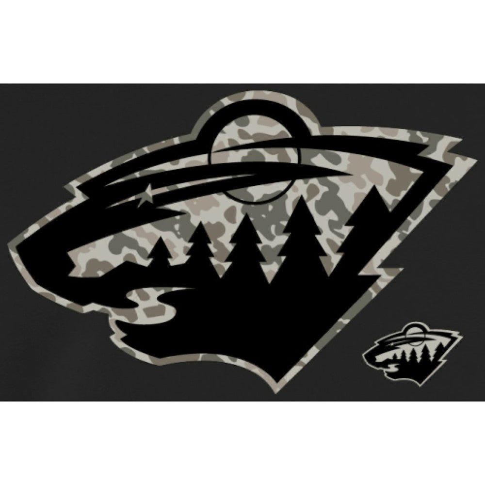 Minnesota Wild Rink Warrior Pullover Hoodie - Black - NHL 2265433