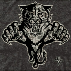 Men's Florida Panthers Black Rink Warrior Tri-Blend T-Shirt - NHL 2265461